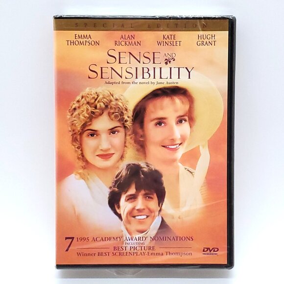 “Sense and Sensibility” Special Edition Widescreen DVD (Emma Thompson) – NEW - Picture 2 of 3